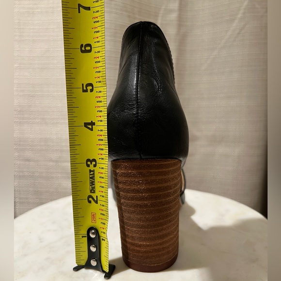 Black (faux) leather high heels, size 7.5 - never worn! - Picture 13 of 13